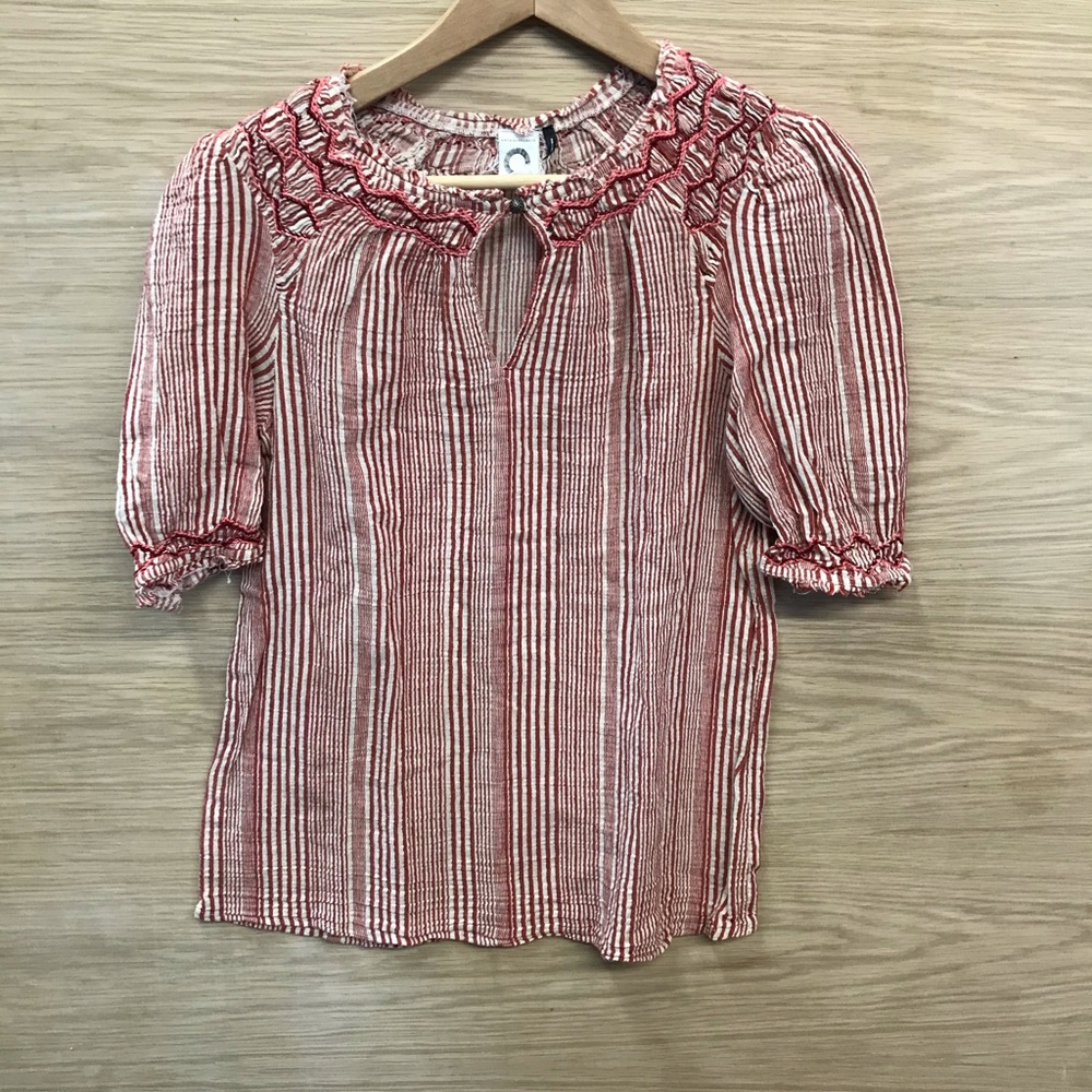 Anthropologie cotton shirt